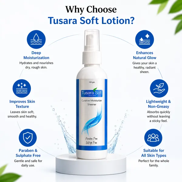 Tusara_Soft_Curative_Moisturizer_Sheener_-_Paraben_&_Sulphate_Free_Lotion_For_Soft,_Smooth_&_Radiant_Skin_(100_Gm)