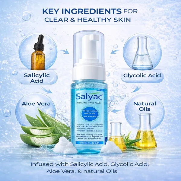 Salyac_Foaming_Face_Wash_(100Ml)_And_Retinol_1%_Face_Serum_(30Ml)_Pack_Of_2
