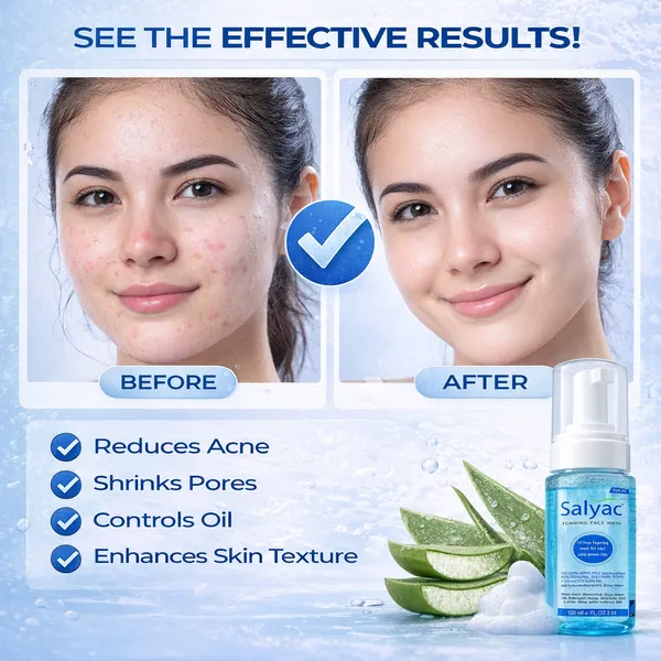 Salyac_Foaming_Face_Wash_(100Ml)_And_Retinol_1%_Face_Serum_(30Ml)_Pack_Of_2