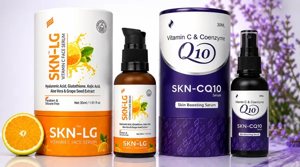 Skn-Lg_Vitamin_C_Face_Serum_And_Skn-Cq10_Vitamin_C_&_Coenzyme_Q10_Skin_Boosting_Serum_-_30Ml_+30Ml_Pack_Of_2