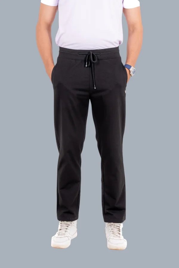 Black_Polyester_Elastane_Track_Pants_For_Men