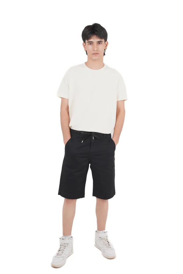 Black_Premium_Cotton_Street_Shorts_For_Men