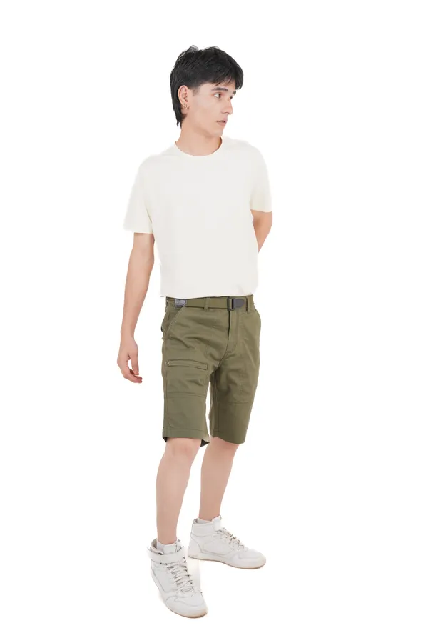 Olive_Premium_Cotton_Shorts_For_Men