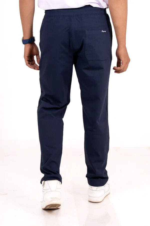 Navy_Polyester_Elastane_Track_Pants_For_Men