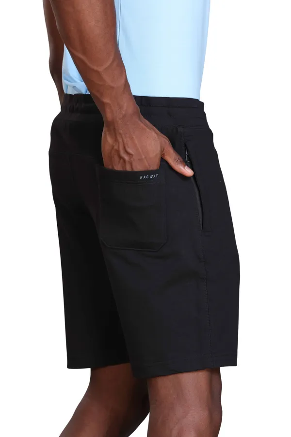 Black_Premium_Cotton_Stretch_Shorts_For_Men