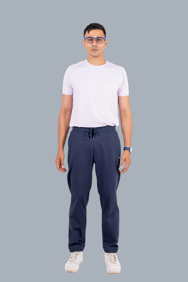 Navy_Polyester_Elastane_Track_Pants_For_Men
