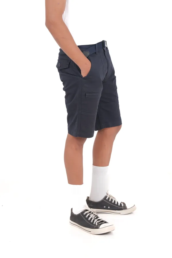 Navy_Blue_Premium_Cotton_Shorts_For_Men