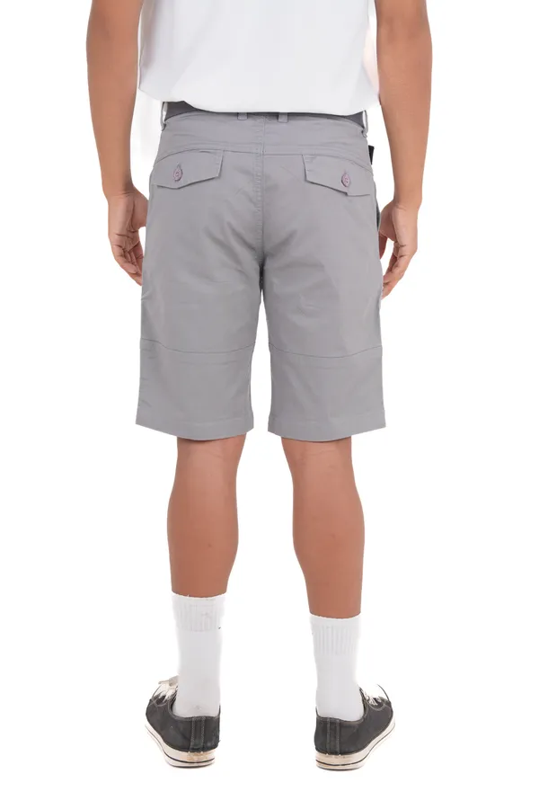 Grey_Premium_Cotton_Shorts_For_Men