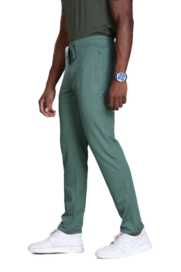 Green_Cotton_Stretch_Track_Pants_For_Men