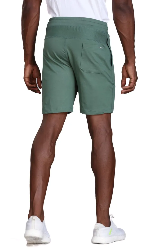 Green_Premium_Cotton_Stretch_Shorts_For_Men