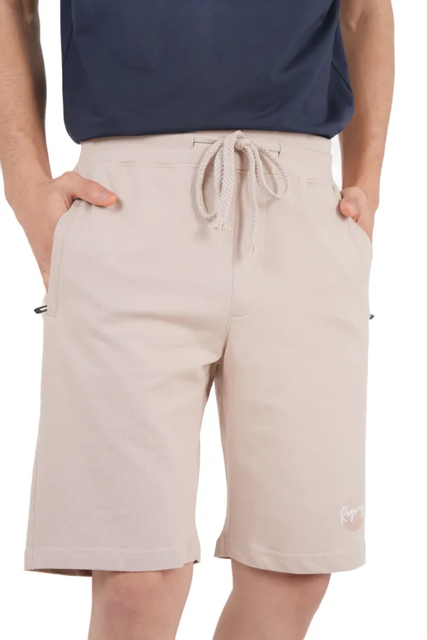 Beige_Premium_Cotton_Stretch_Shorts_For_Men