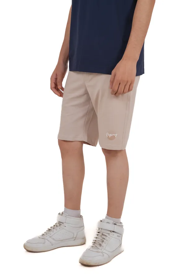 Beige_Premium_Cotton_Stretch_Shorts_For_Men