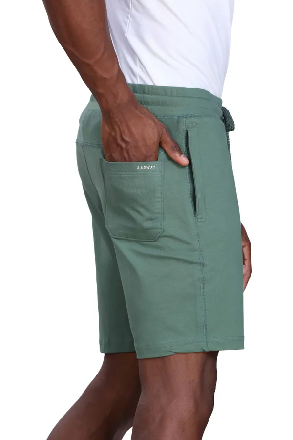 Green_Premium_Cotton_Stretch_Shorts_For_Men
