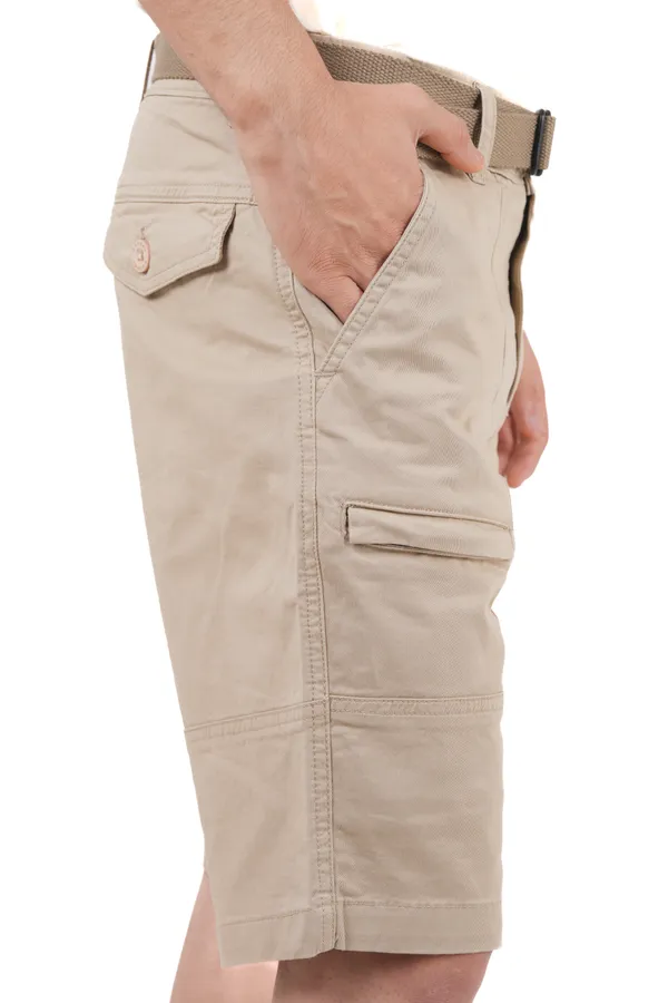 Beige_Premium_Cotton_Shorts_For_Men