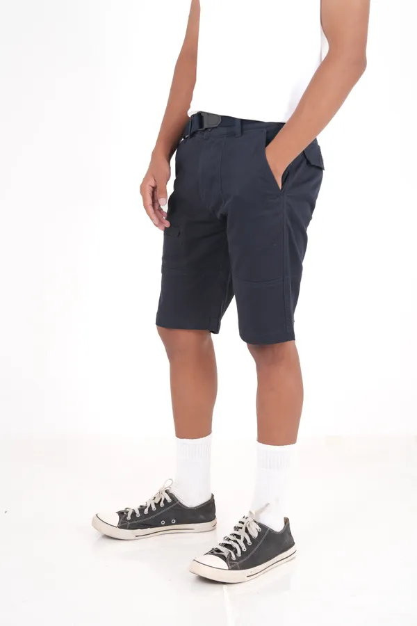 Navy_Blue_Premium_Cotton_Shorts_For_Men