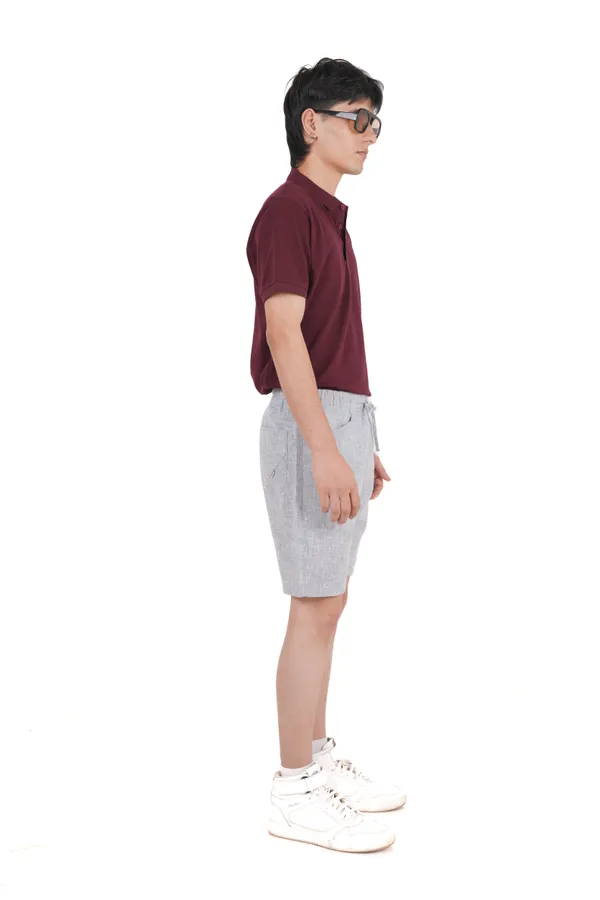 Grey_Cotton_Blend_Relaxed_Shorts_For_Men