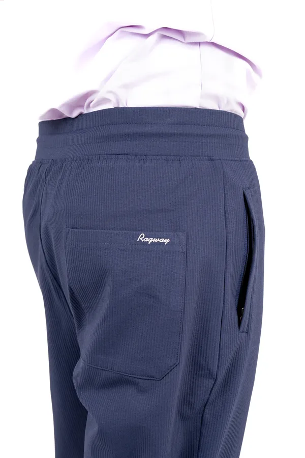 Navy_Polyester_Elastane_Track_Pants_For_Men