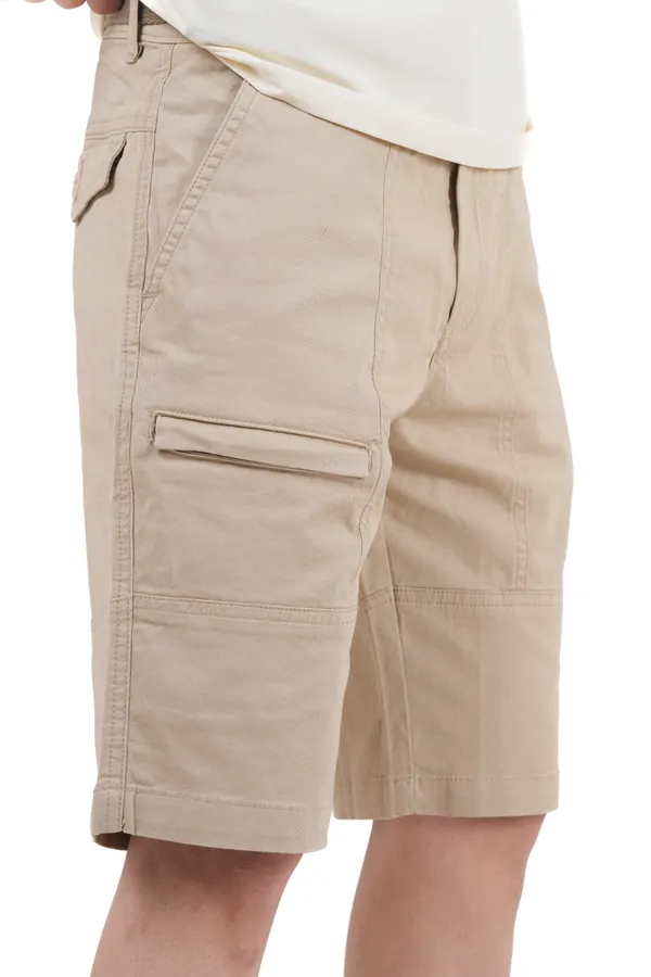 Beige_Premium_Cotton_Shorts_For_Men