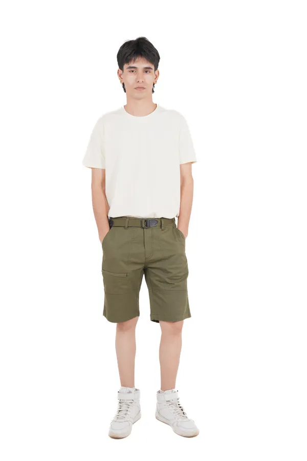 Olive_Premium_Cotton_Shorts_For_Men