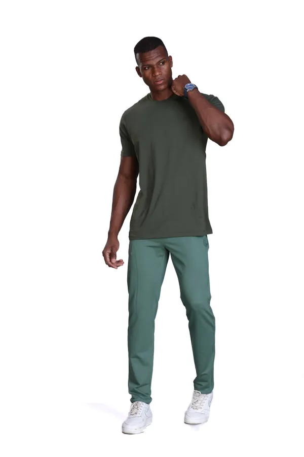 Green_Cotton_Stretch_Track_Pants_For_Men