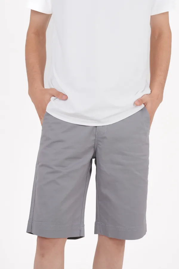 Light_Grey_Premium_Cotton_Street_Shorts_For_Men