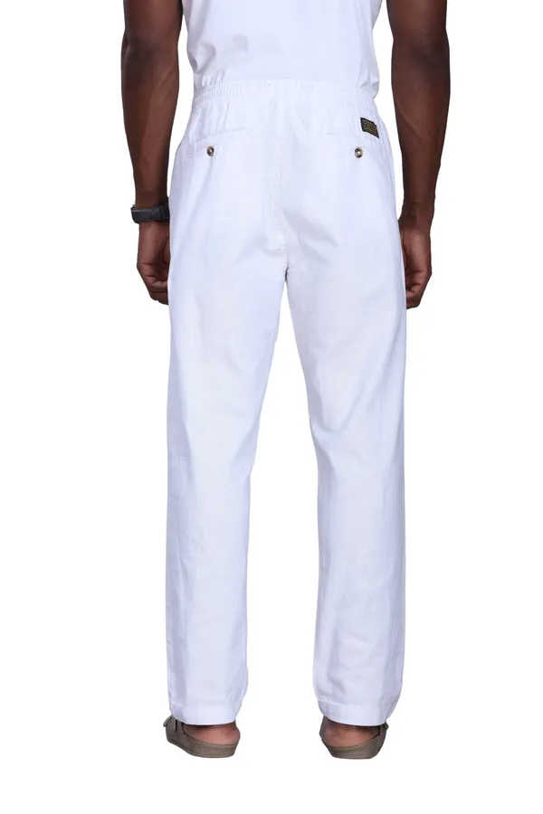 White_Cotton_Relaxed_Fit_Pajama_For_Men