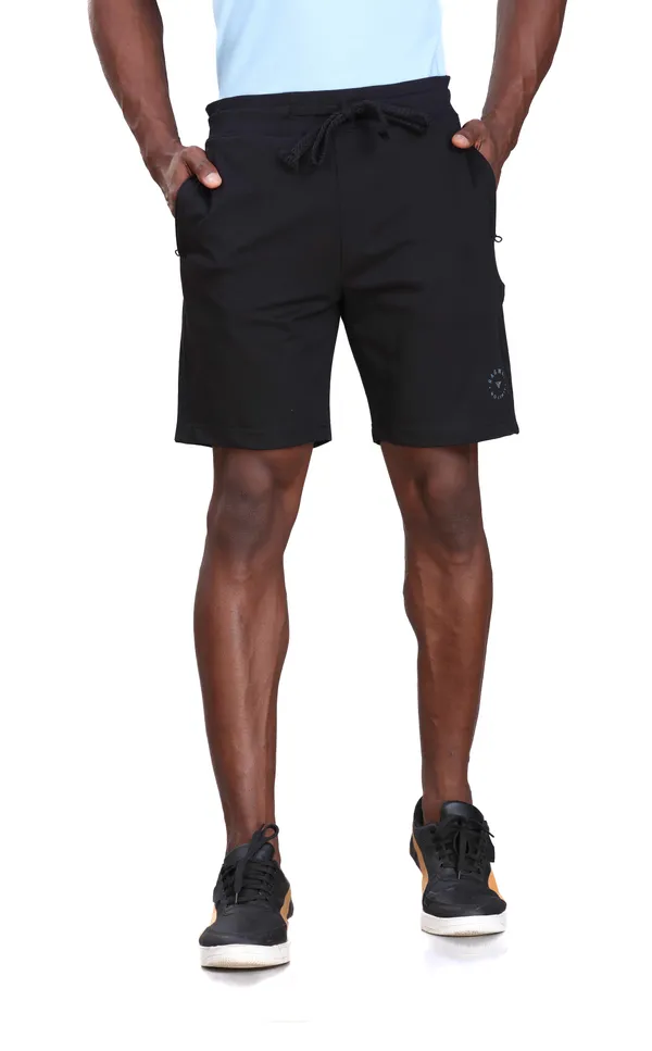 Black_Premium_Cotton_Stretch_Shorts_For_Men