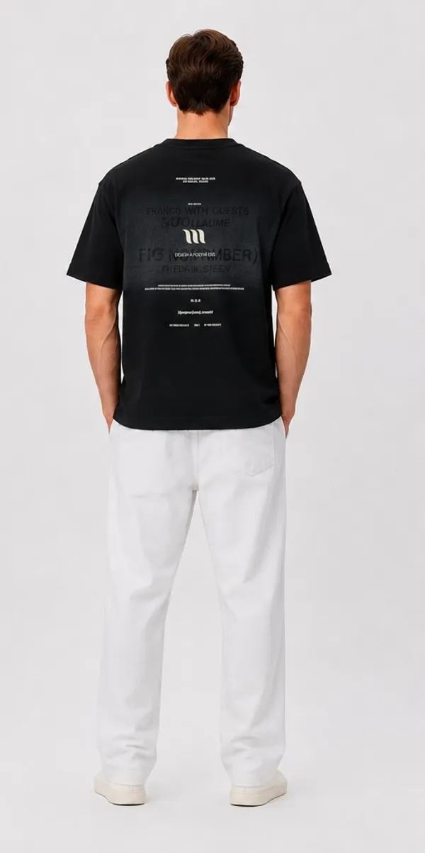 BLACK_MUTED_SIGNAL_TEE
