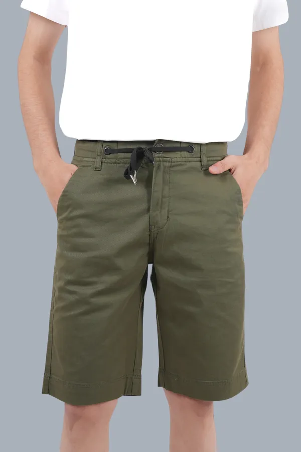 Olive_Premium_Cotton_Street_Shorts_For_Men