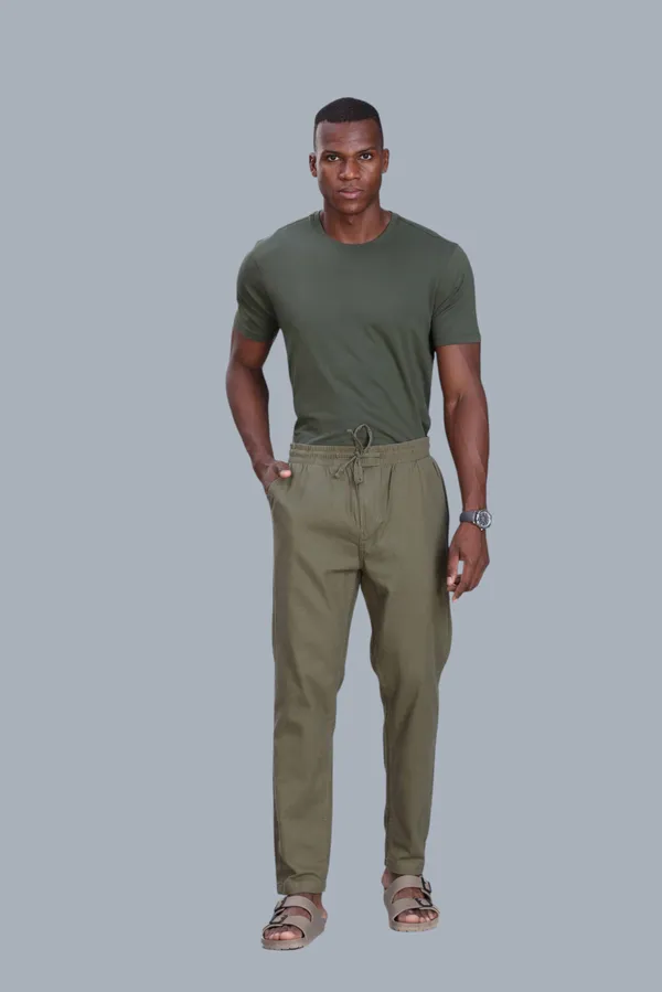 Olive_Cotton_Relaxed_Fit_Pajama_For_Men