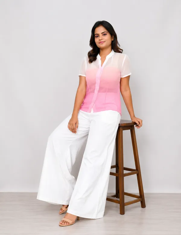 OMBRE_dyed_pink_delicate_geogette_all_over_mukaish_work_top