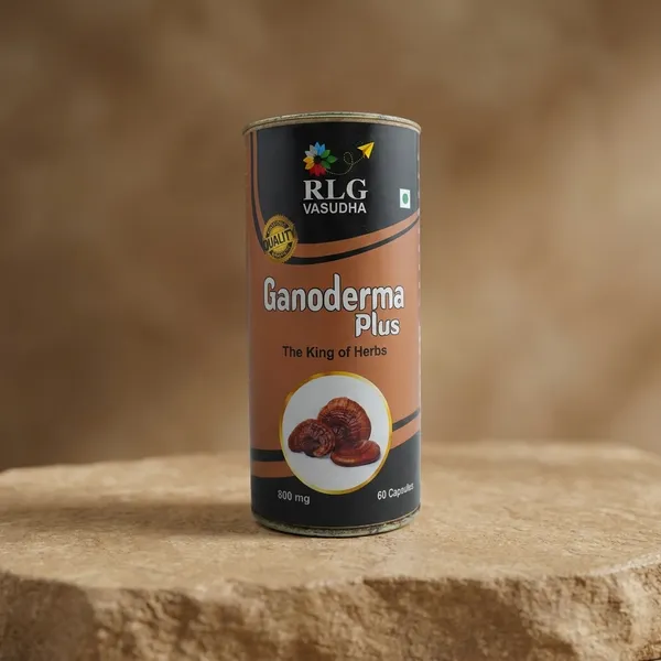 Natural_Ganoderma_Extract,_Reishi_Mushroom_Powder_Herbal_Supplement_Capsules_For_Immunity,_General_Wellness