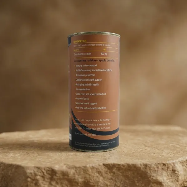 Natural_Ganoderma_Extract,_Reishi_Mushroom_Powder_Herbal_Supplement_Capsules_For_Immunity,_General_Wellness