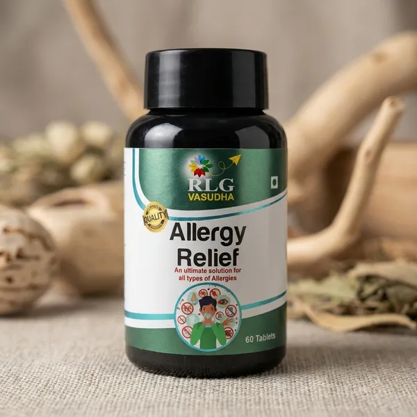 Natural_Herbal_Extract_Blend_Tulsi,_Ginger_Allergy_Relief_Tablets_For_all_types_of_Allergy_Relief
