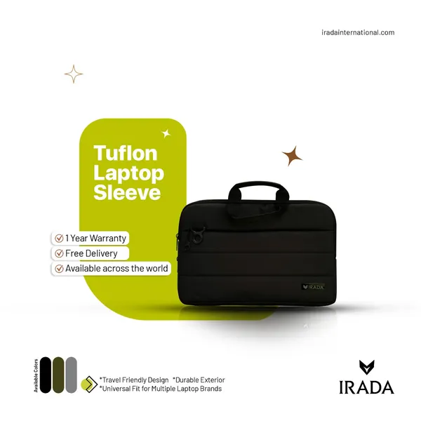 Black_Teflon_Laptop_Sleeve_For_Unisex