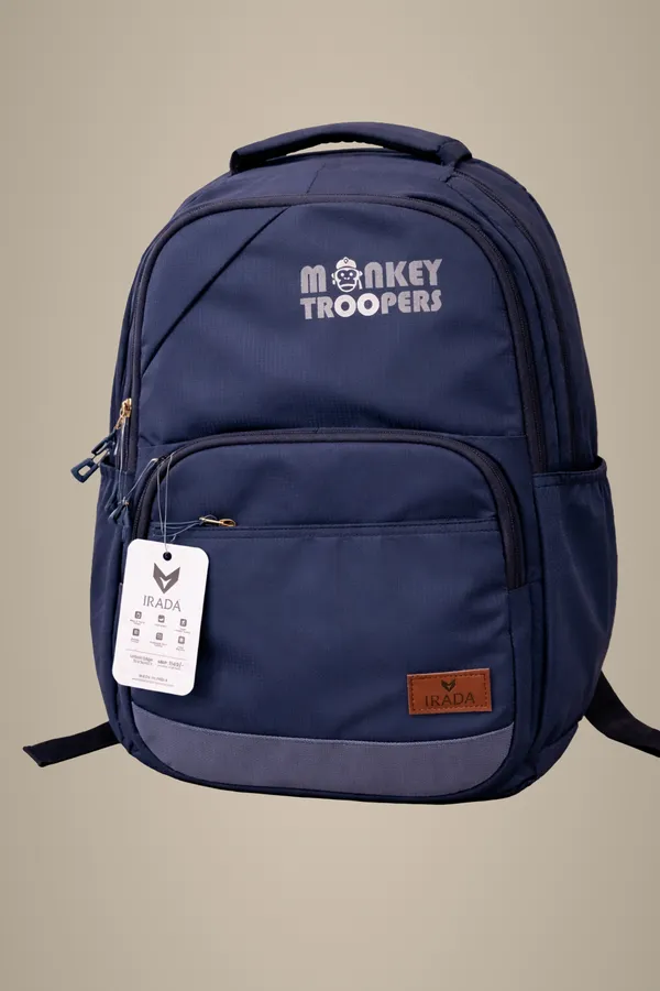 Navy_Blue_&_Grey_Synthetic_Polyester_Backpack_For_Unisex