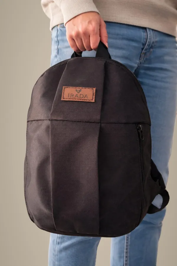 Black_Synthetic_Leather_Casual_Bag_For_Unisex