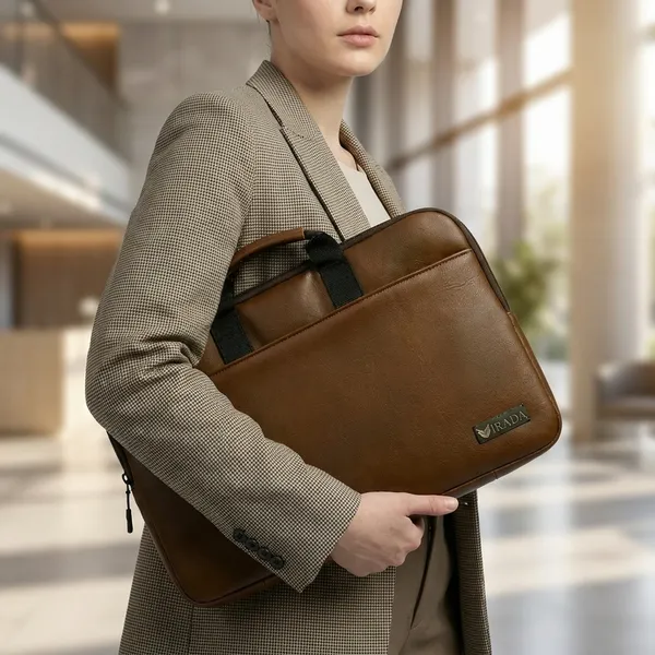 Brown_Synthetic_Leather_Laptop_Sleeve_For_Unisex
