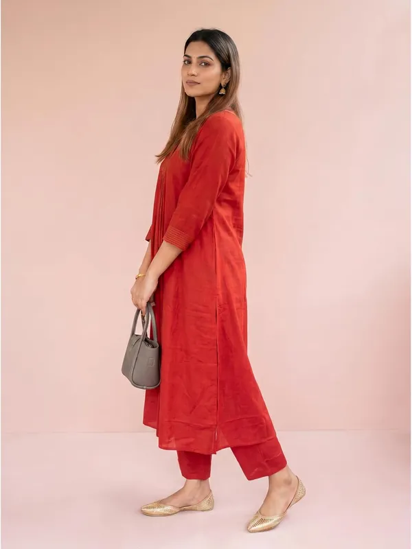 Women_S_Cotton_Kurti_And_Pant_Co_Ord_Set