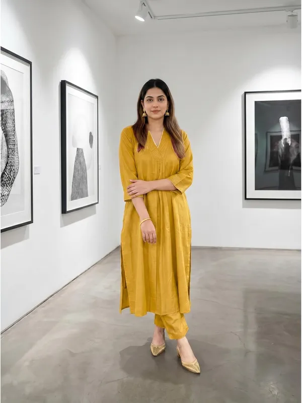 Women_S_Cotton_Kurti_And_Pant_Co_Ord_Set