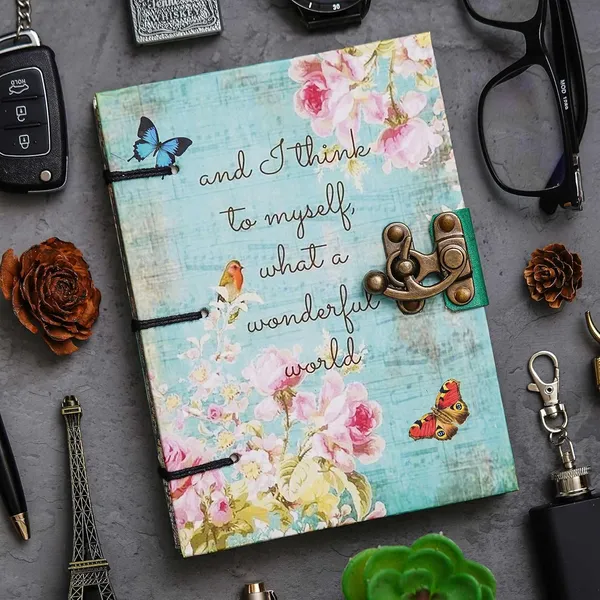 Handmade_Cardboard_Journal_With_Buckle_Lock