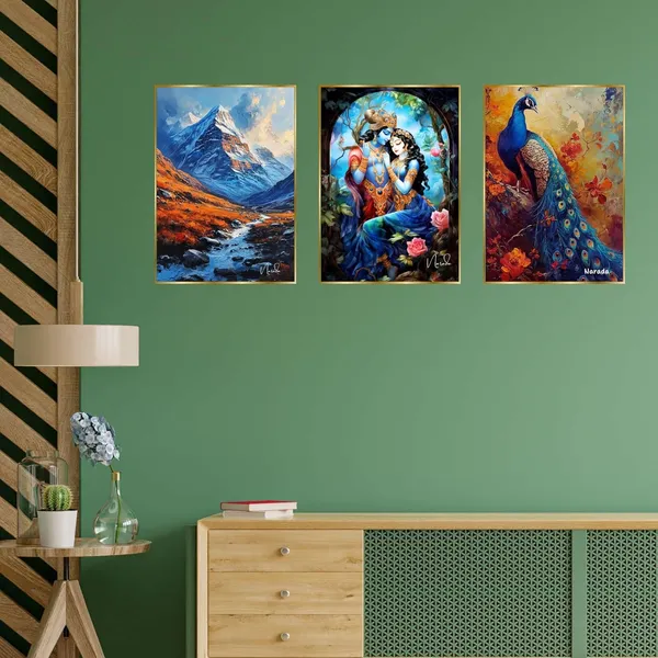 Fab_Craft_Studio_Set_Of_Three_Wall_Paintings_For_Wall_Dacoration_Golden_Framed_Wall_Paintings_For_Living_Room_Bedroom_Wall_Art_For_Home_Decoration_Office_Wall_Decor_24X18_Inch_Ch_Gd3_1