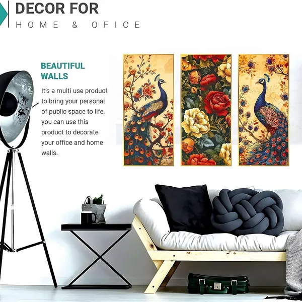 Fab_Craft_Studio_Set_Of_Three_Large_Wall_Paintings_For_Wall_Dacoration_Golden_Framed_Wall_Paintings_For_Living_Room_Bedroom_Wall_Art_For_Home_Decoration_Office_Wall_Decor_14X11_Inch_Ch_Lgd3_5