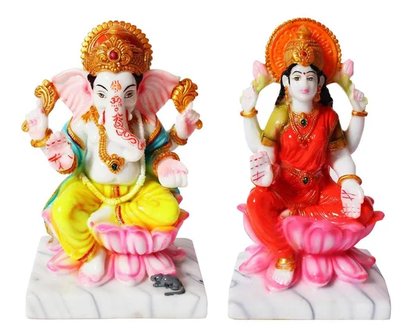 Laxmi_Ganesh_Idol_For_Pooja