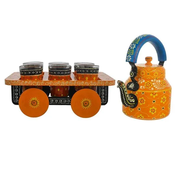 Aluminum_Tea_Kettle_With_Glasses_And_Wooden_Tray