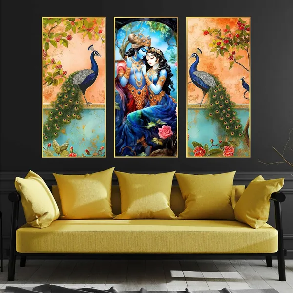 Fab_Craft_Studio_Set_Of_Three_Large_Wall_Paintings_For_Wall_Dacoration_Golden_Framed_Wall_Paintings_For_Living_Room_Bedroom_Wall_Art_For_Home_Decoration_Office_Wall_Decor_14X11_Inch_Ch_Lgd3_7