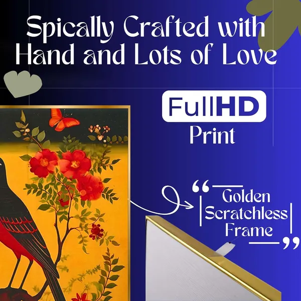 Fab_Craft_Studio_Set_Of_Four_Wall_Paintings_For_Wall_Dacoration_Golden_Framed_Wall_Paintings_For_Living_Room_Bedroom_Wall_Art_For_Home_Decoration_Office_Wall_Decor_13X10_Inch_Ch_Gd4_13