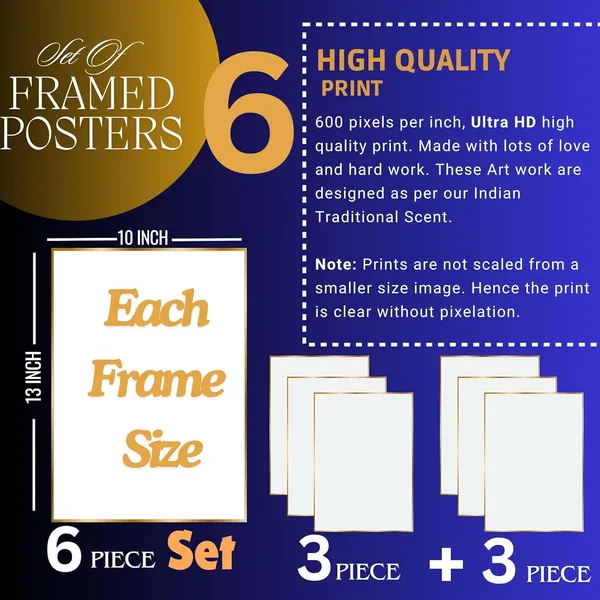 Fab_Craft_Studio_Set_Of_Six_Wall_Paintings_For_Wall_Dacoration_Golden_Framed_Wall_Paintings_For_Living_Room_Bedroom_Wall_Art_For_Home_Decoration_Office_Wall_Decor_13X10_Inch_Ch_Gd6_6