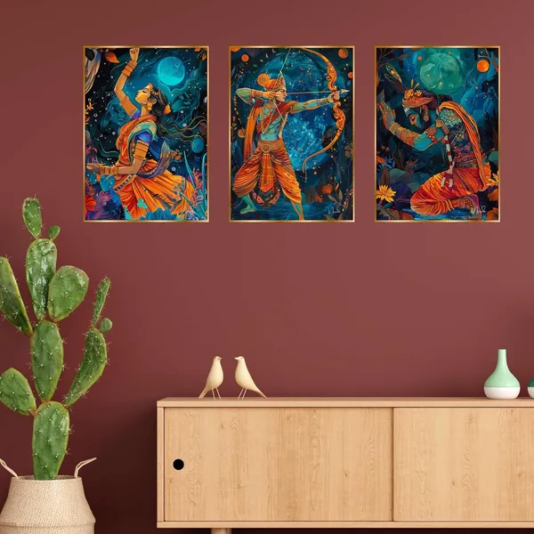 Fab_Craft_Studio_Set_Of_Three_Wall_Paintings_For_Wall_Dacoration_Golden_Framed_Wall_Paintings_For_Living_Room_Bedroom_Wall_Art_For_Home_Decoration_Office_Wall_Decor_18X12_Inch_Ch_Gd3_13
