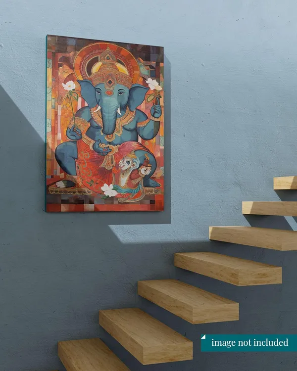 Ganesha_Canvas_Wall_Painting
